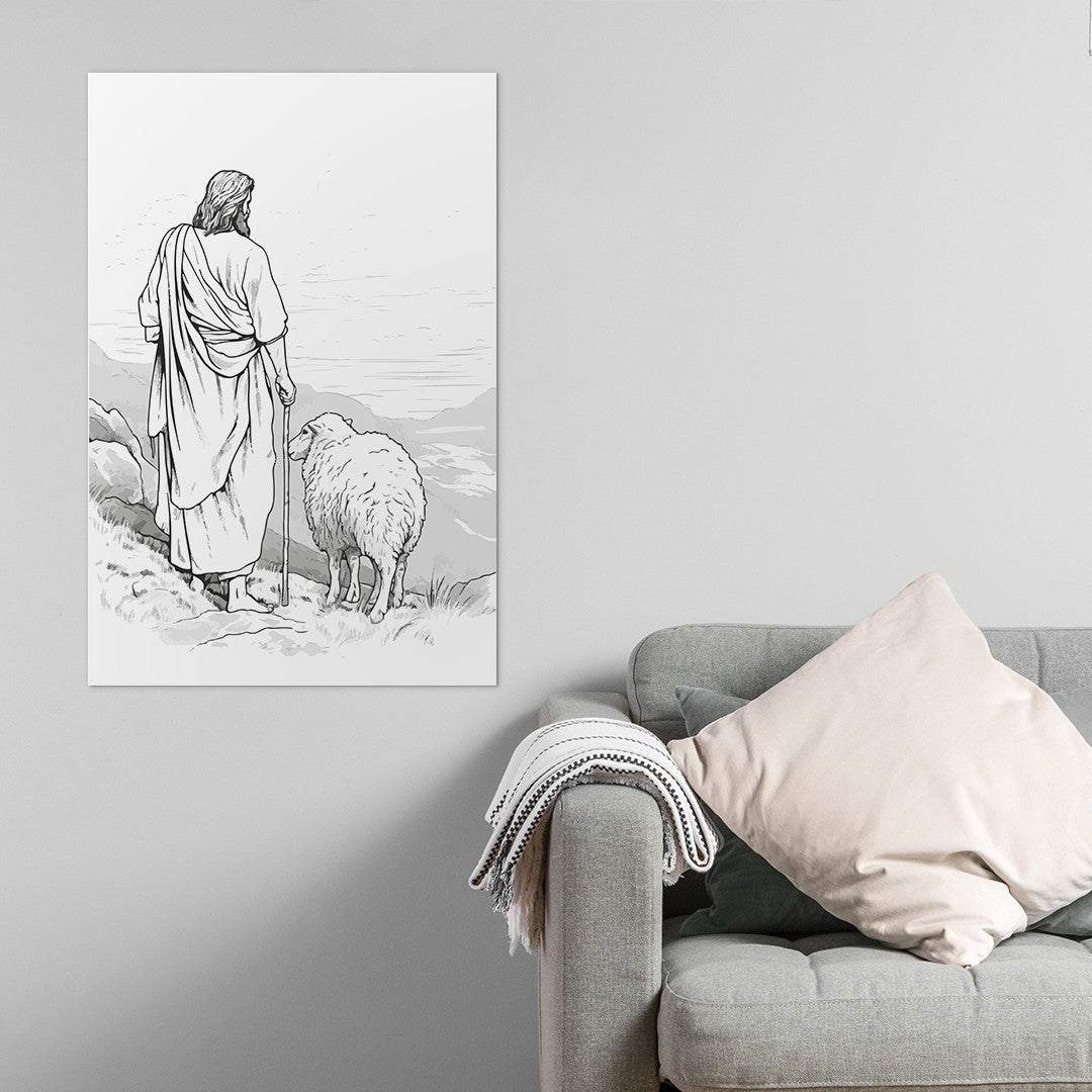 Jesus, Our True Shepherd Wall Art