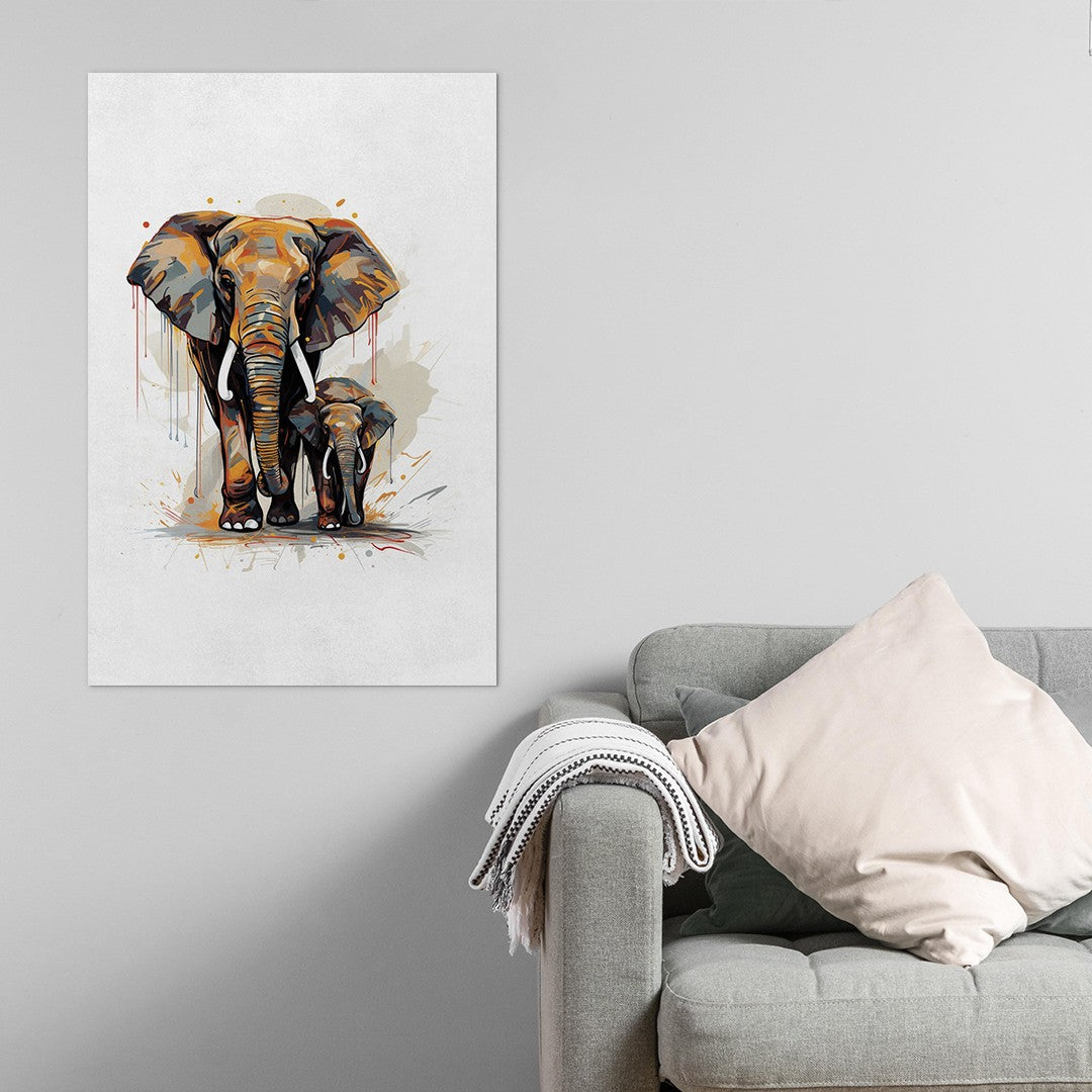 Watercolor Elephant