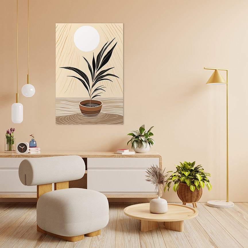 Boho Plant Wall Art - 2