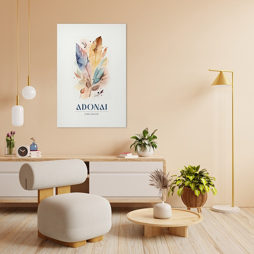 Adonai wall art