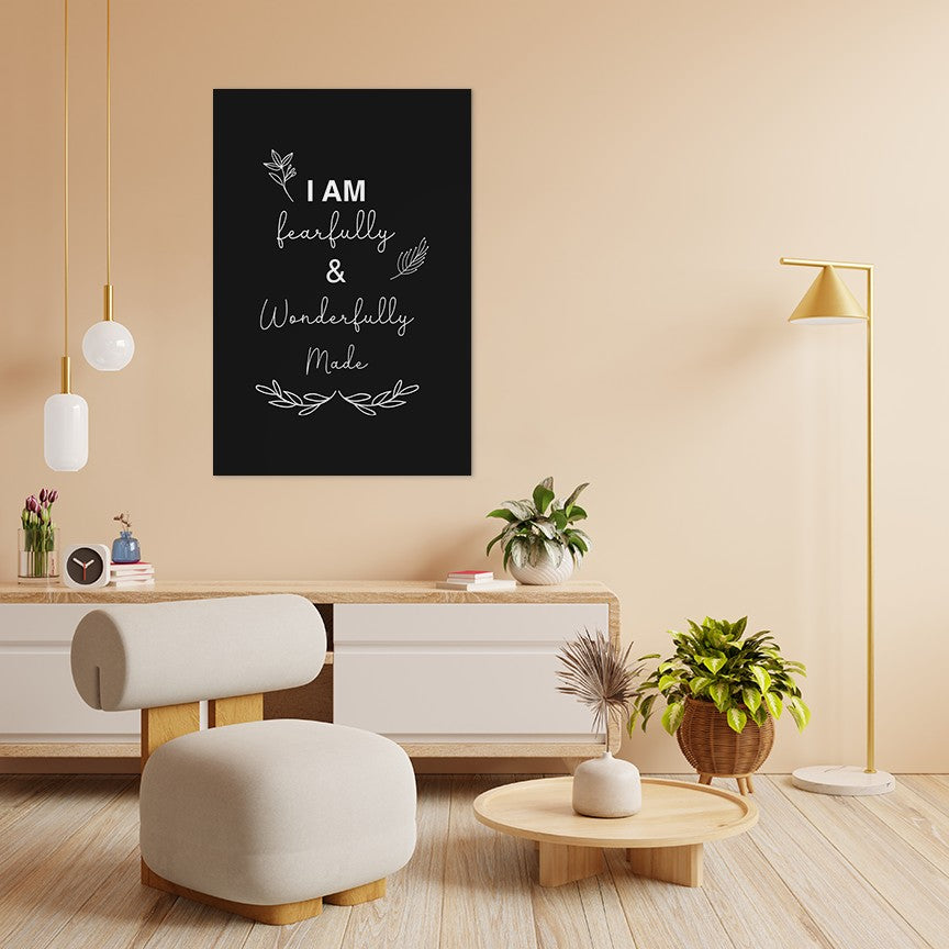 I am fearfully & wonderfully made