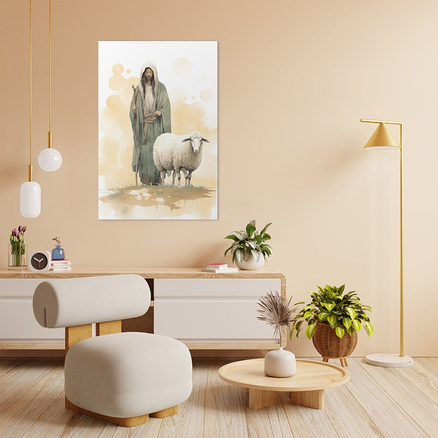 The Shepherd Guardian of the Flock Wall Art