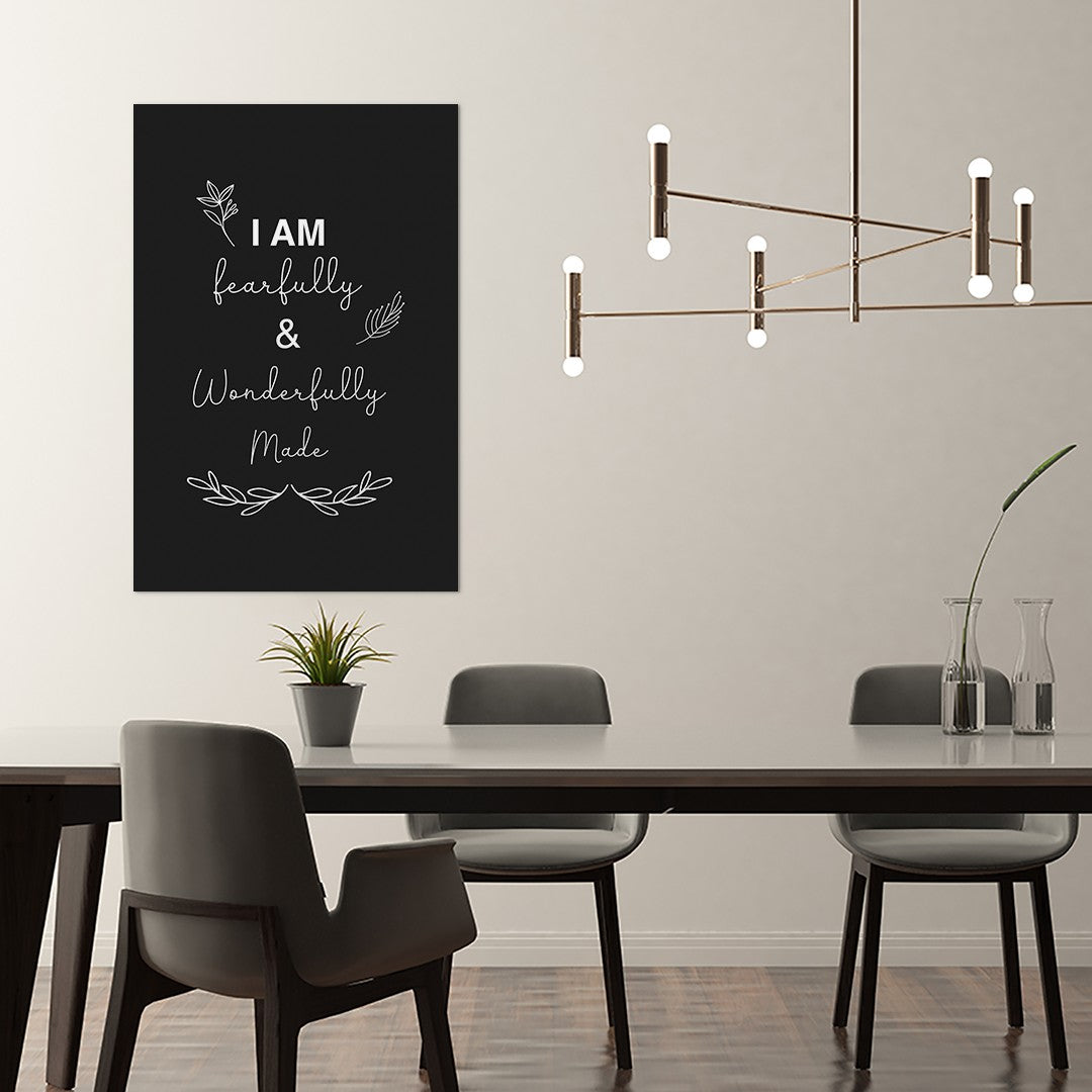 I am fearfully & wonderfully made