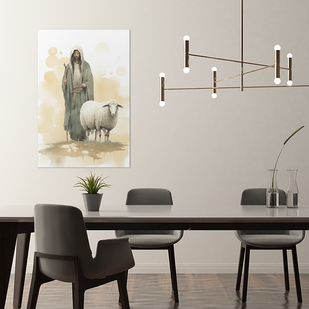 The Shepherd Guardian of the Flock Wall Art