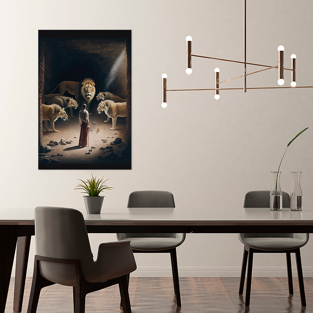 Daniel in the lion's den