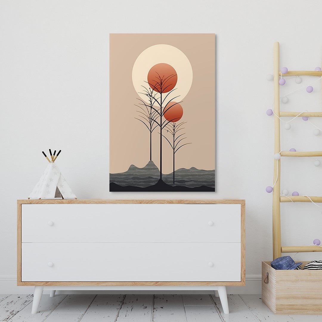 Boho Tree Wall Art - 2