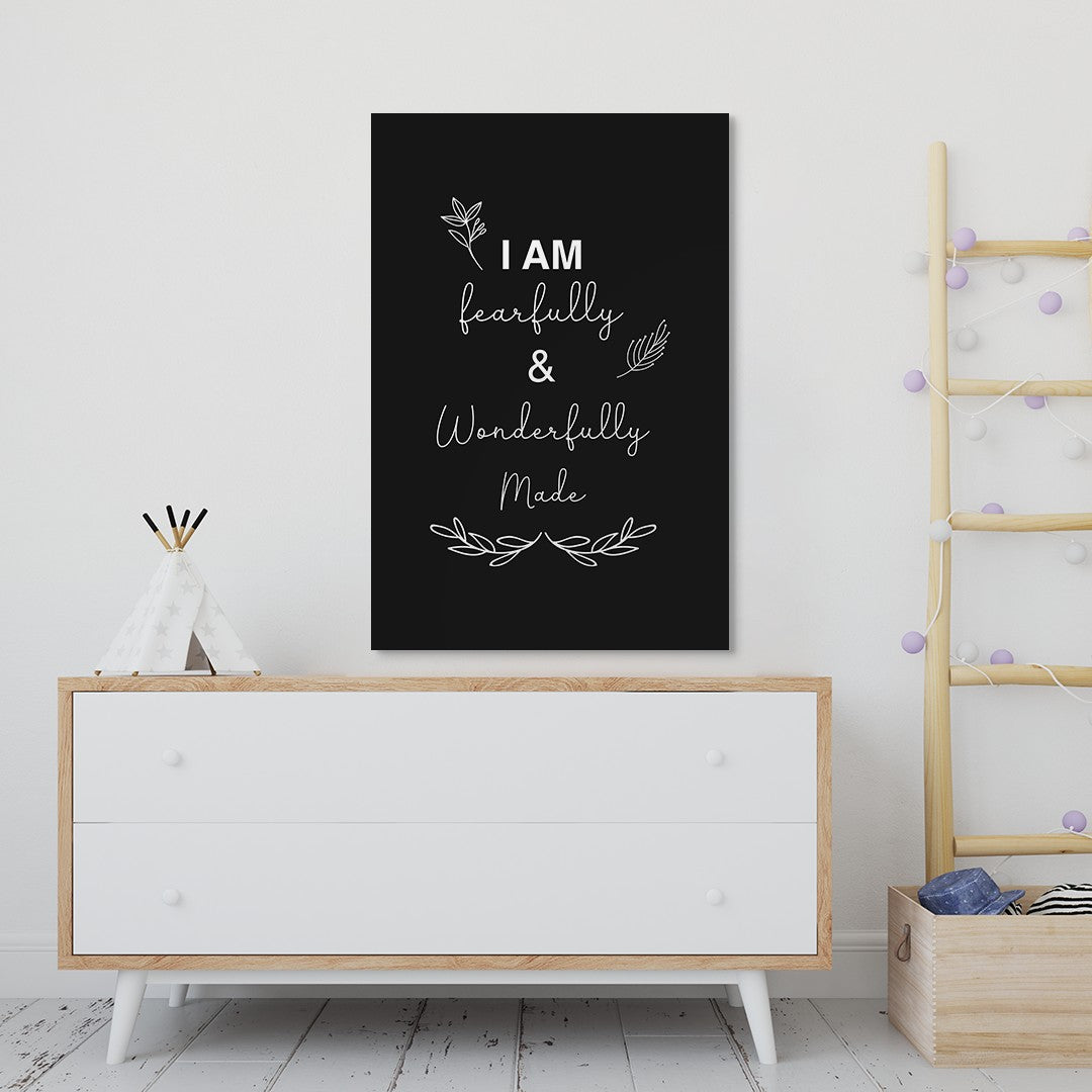 I am fearfully & wonderfully made