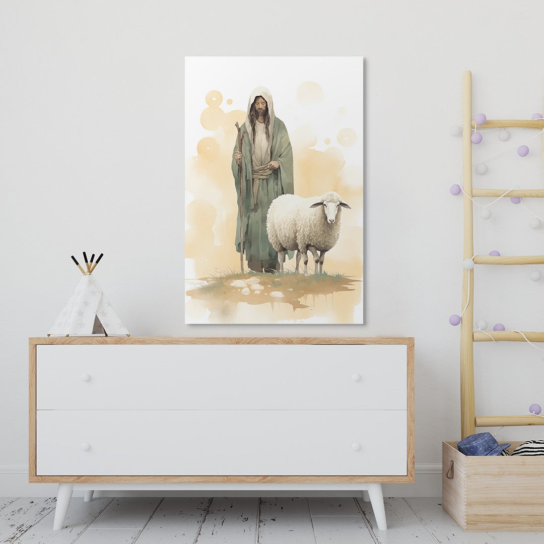 The Shepherd Guardian of the Flock Wall Art