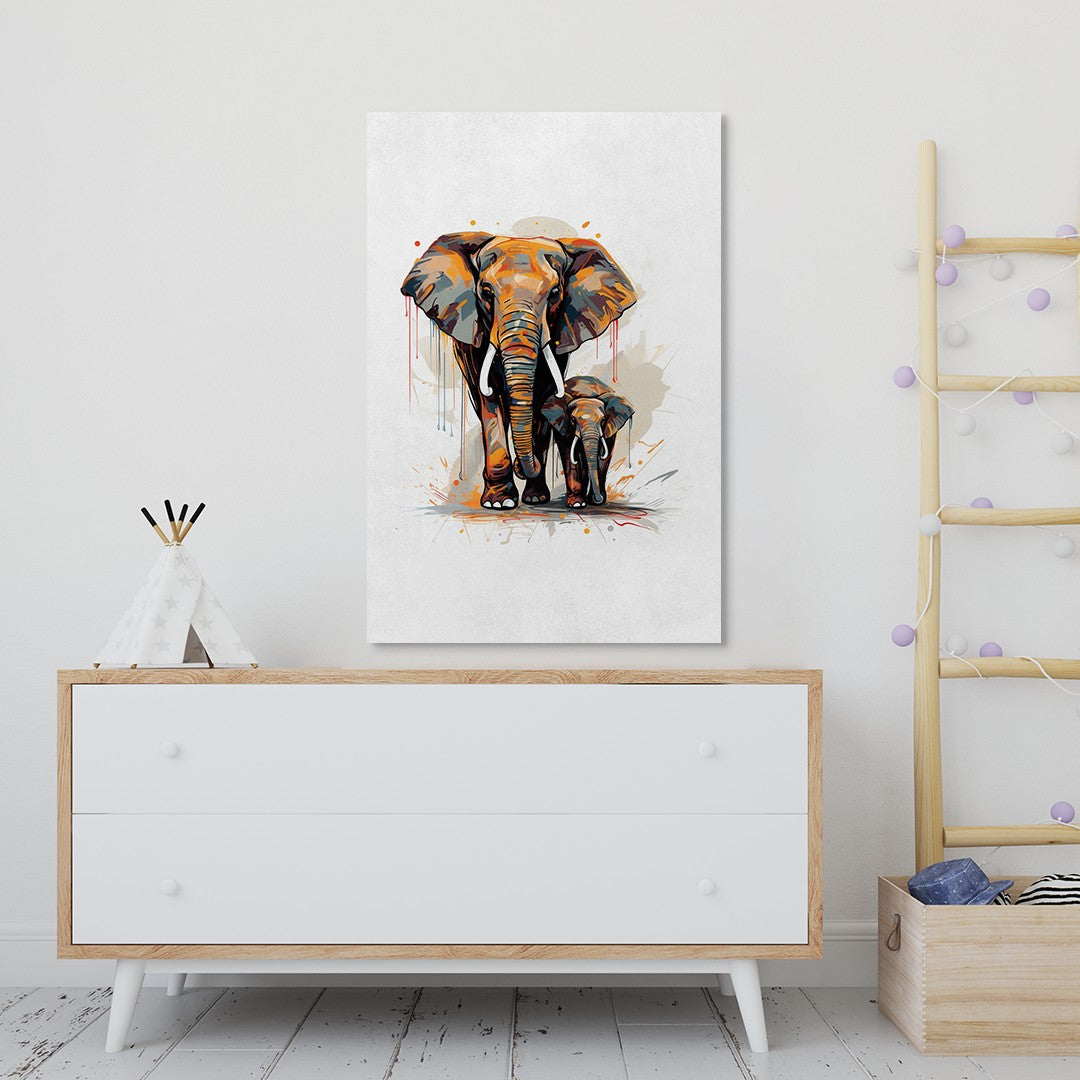 Watercolor Elephant