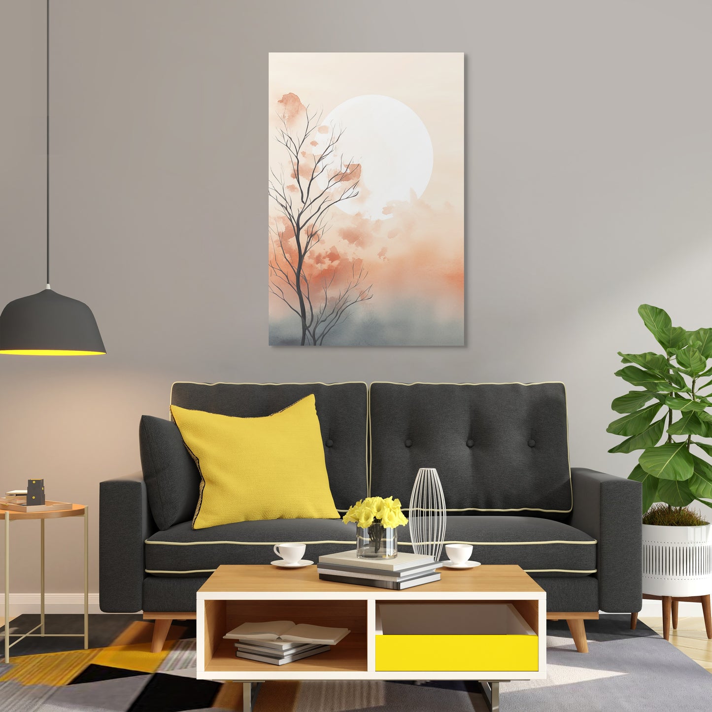 Boho Tree Wall Art - 1