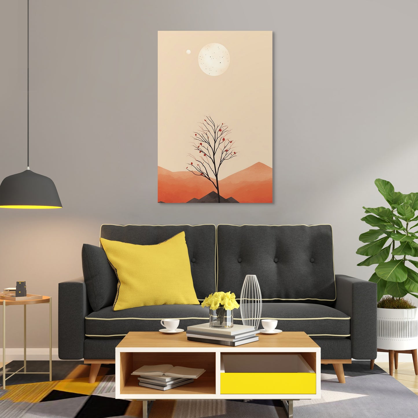 Boho Tree Wall Art - 4