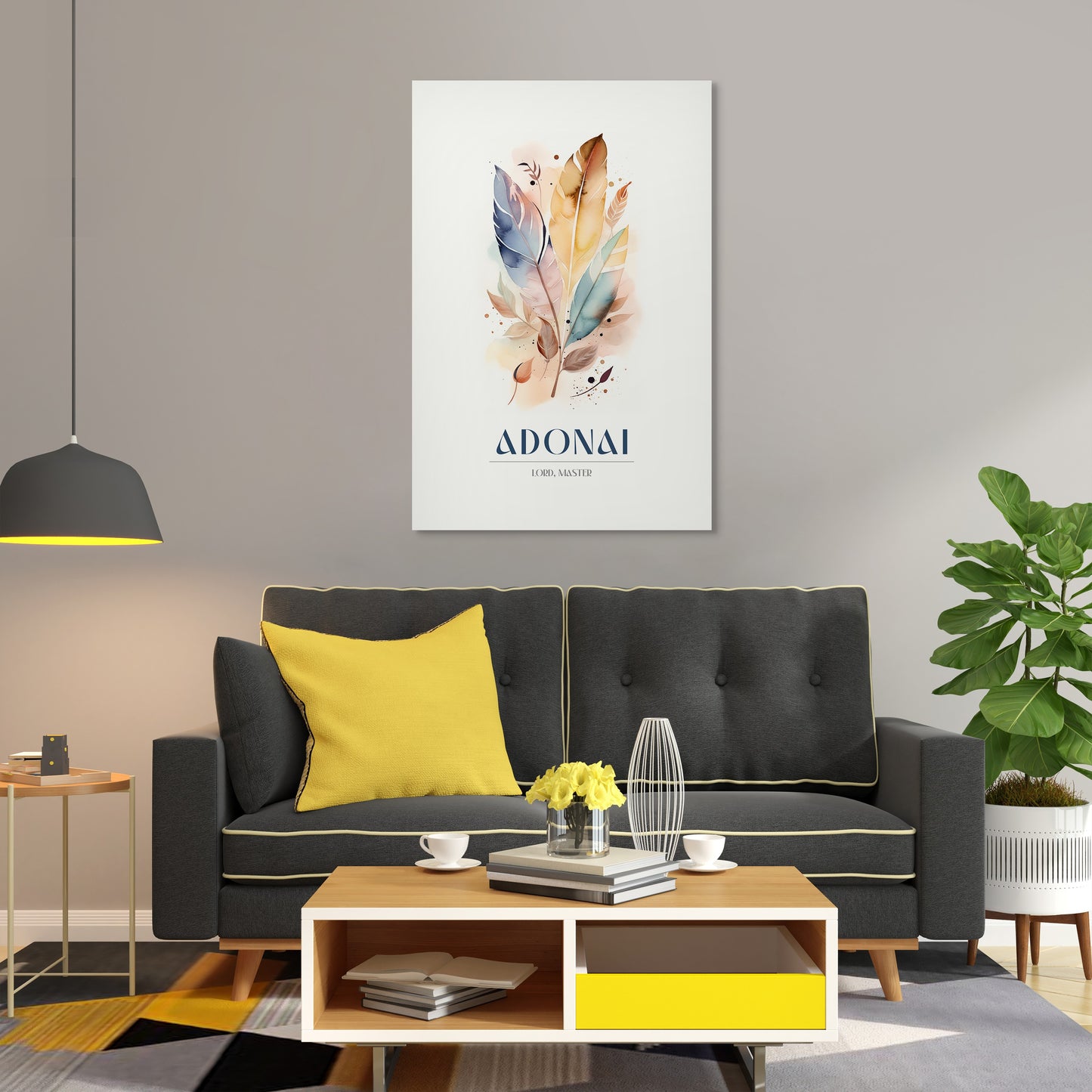 Adonai wall art