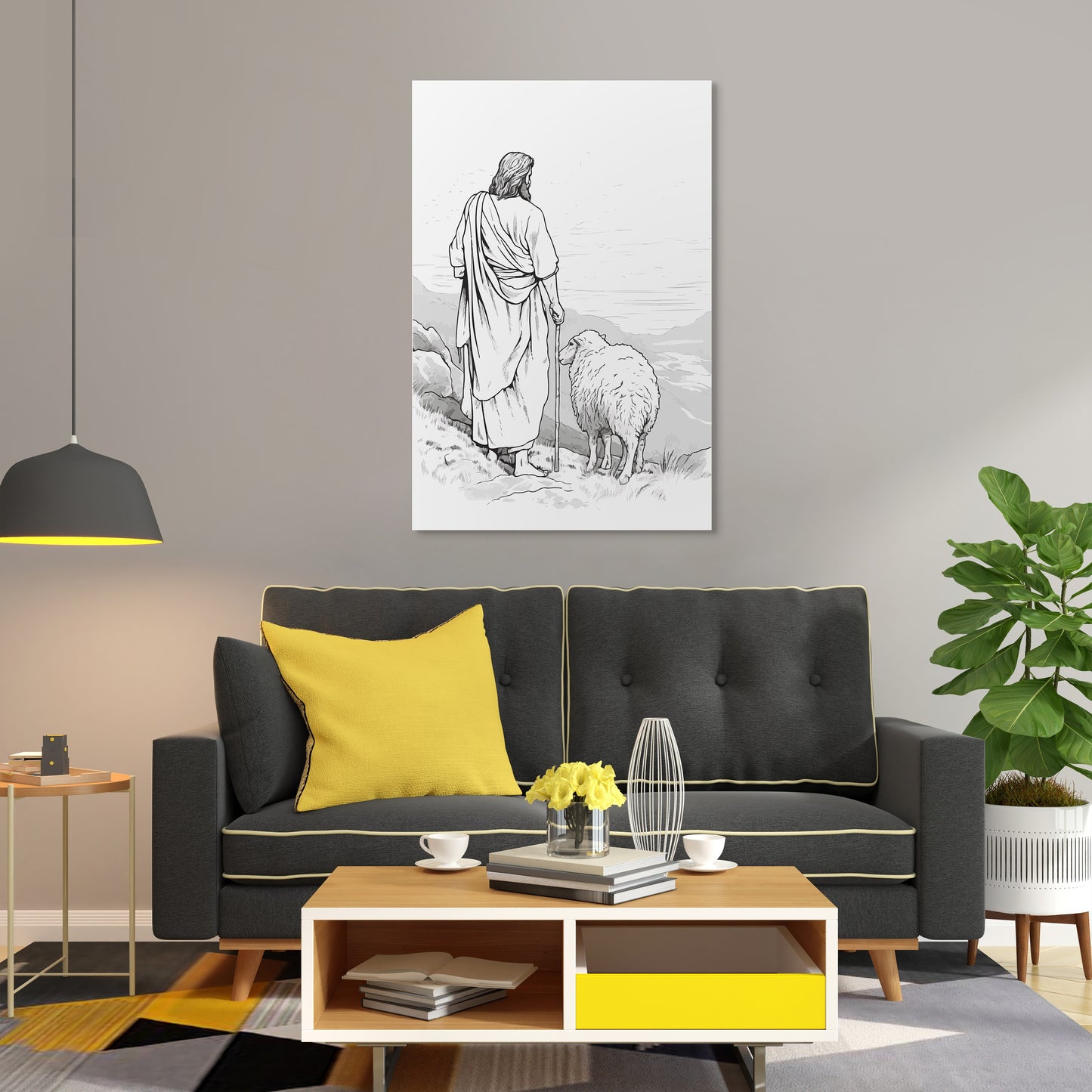 Jesus, Our True Shepherd Wall Art