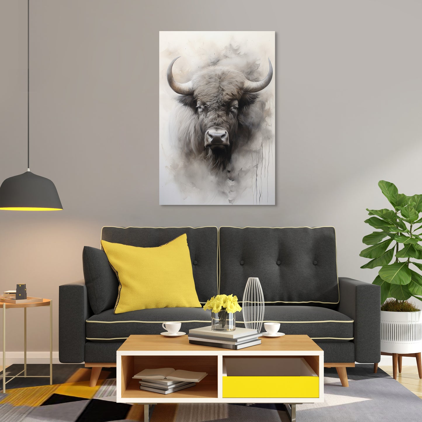 Bison Wall Art