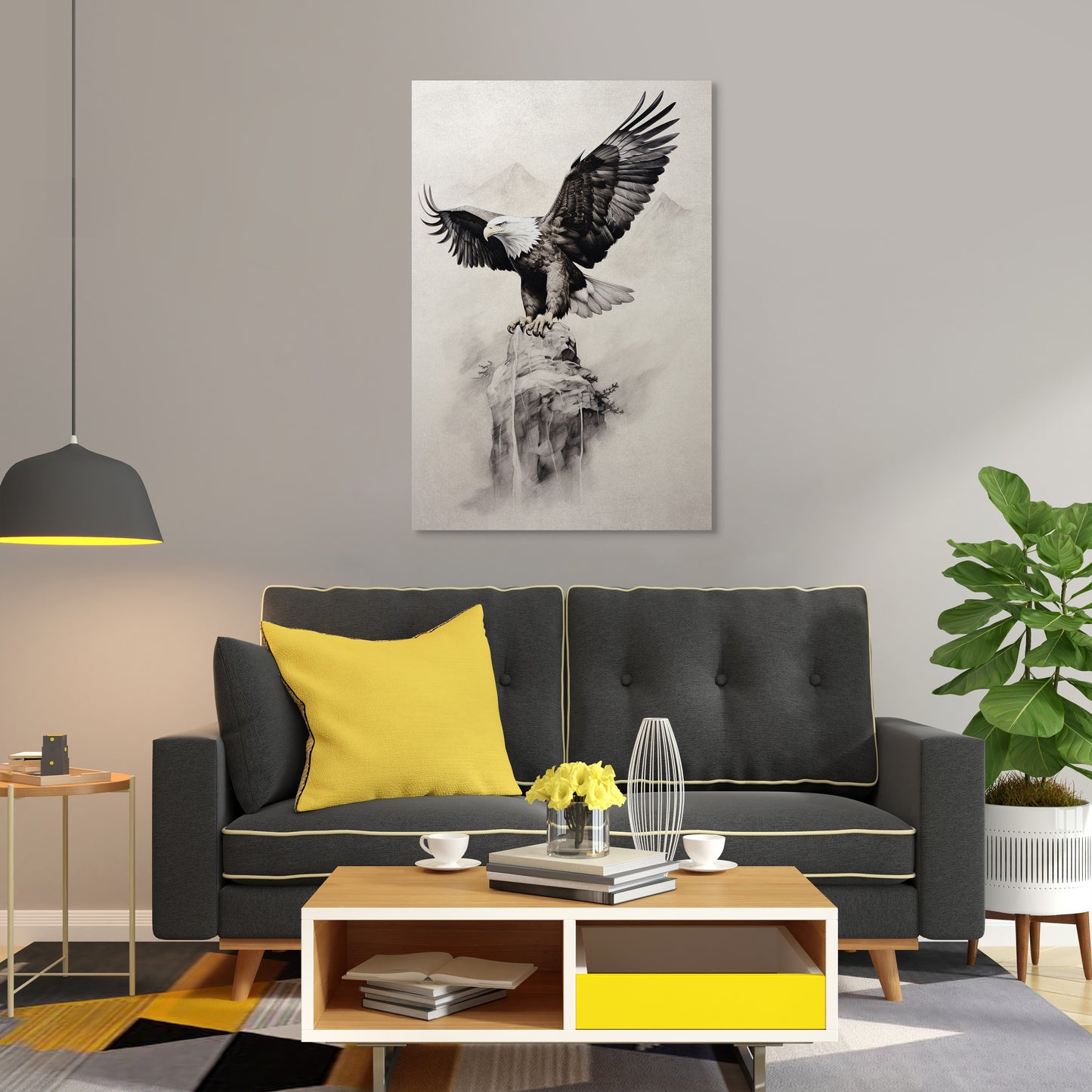 Majestic Eagle Wall Art