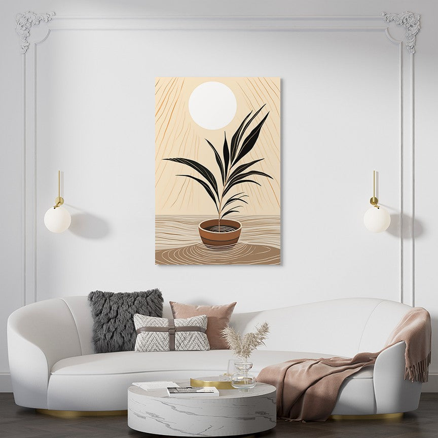 Boho Plant Wall Art - 2