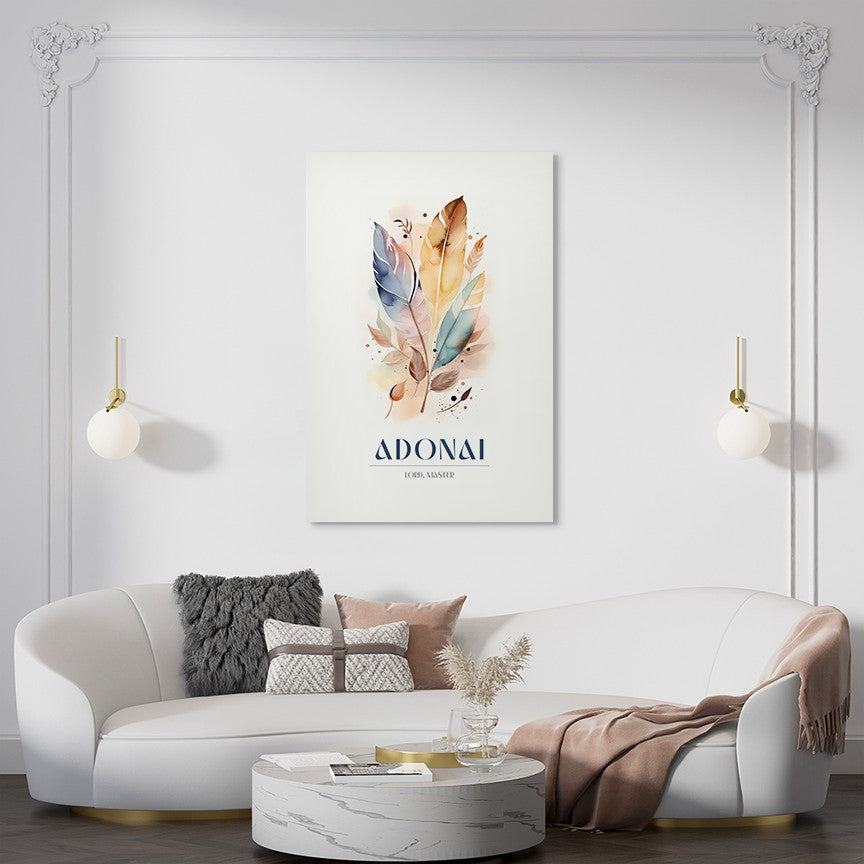 Adonai wall art