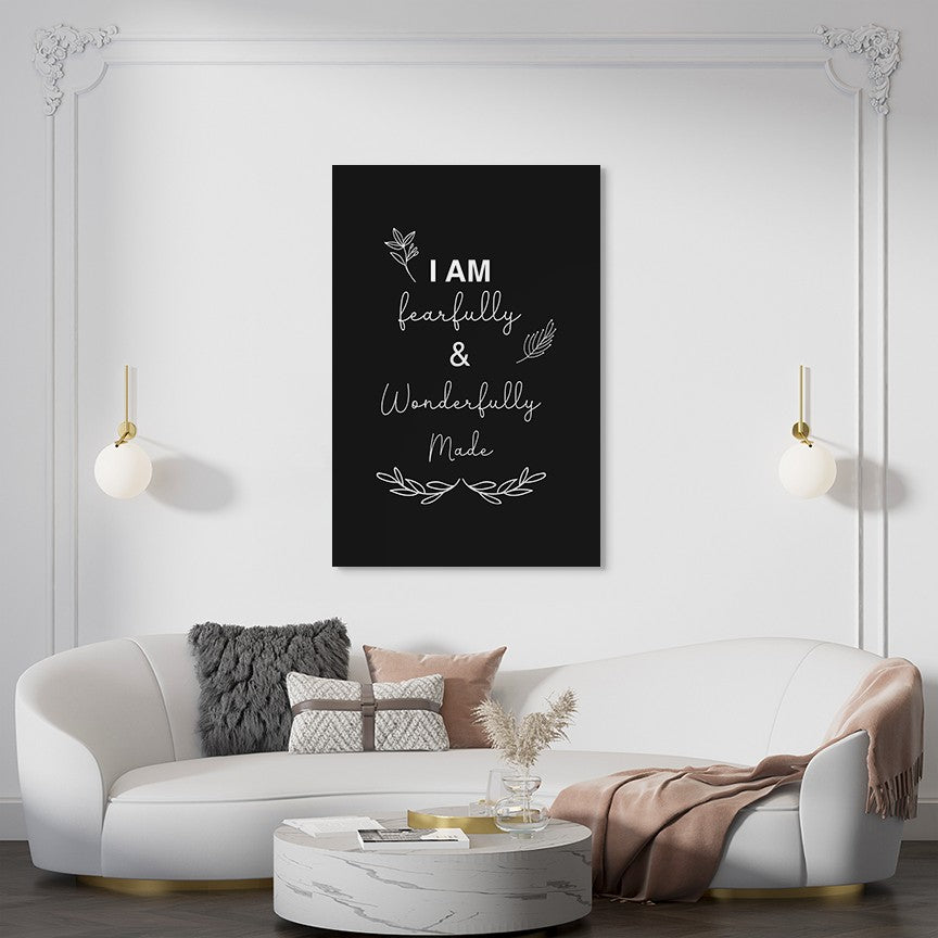 I am fearfully & wonderfully made
