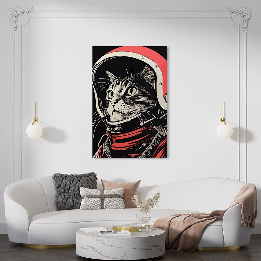 Astronaut Cat Wall Art | Digital Download