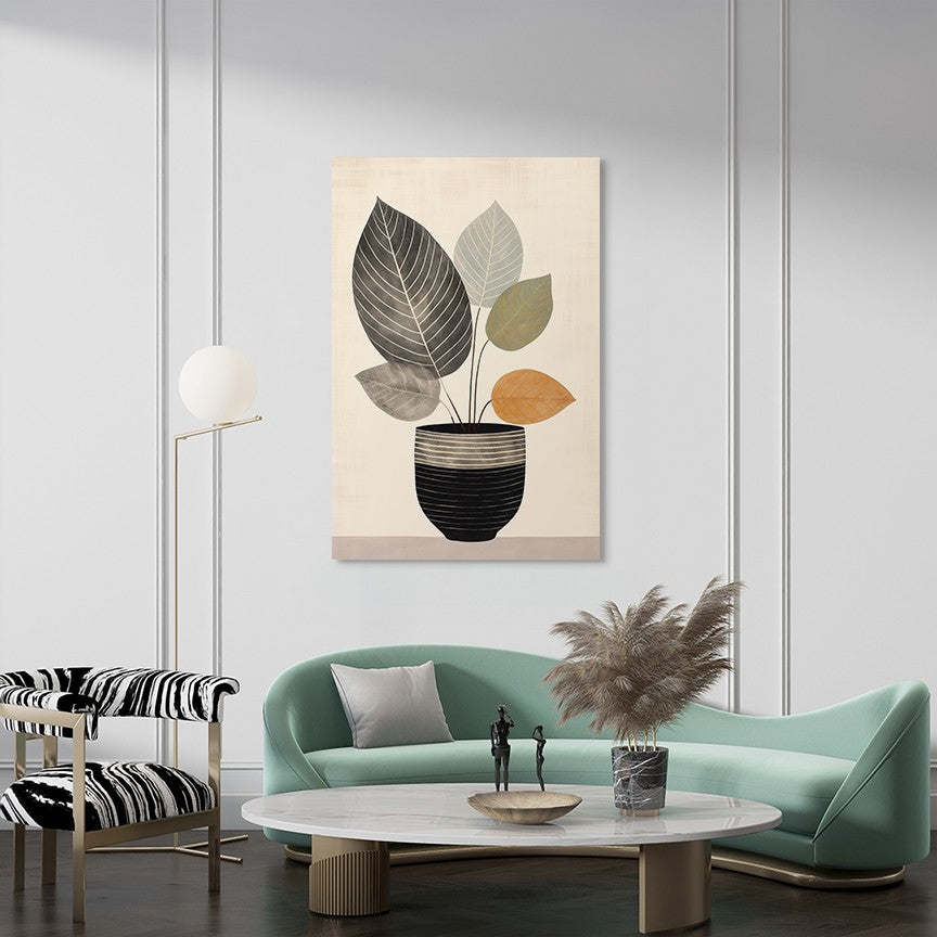 Boho Plant Wall Art - 1