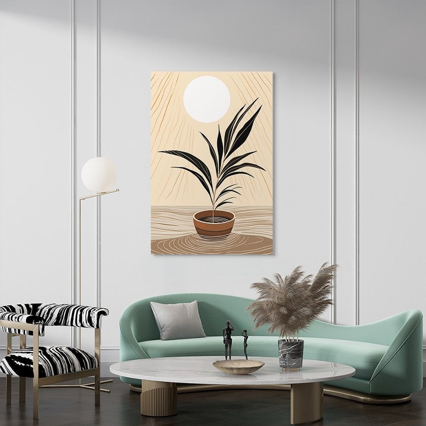 Boho Plant Wall Art - 2