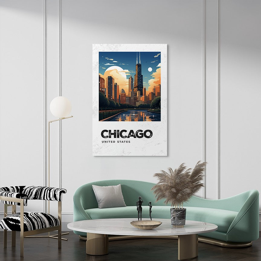Chicago united states Wall Art