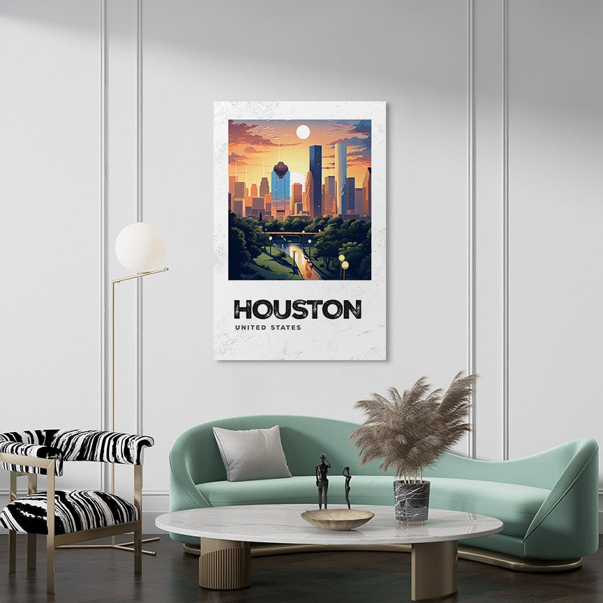 Houston United States Wall Art