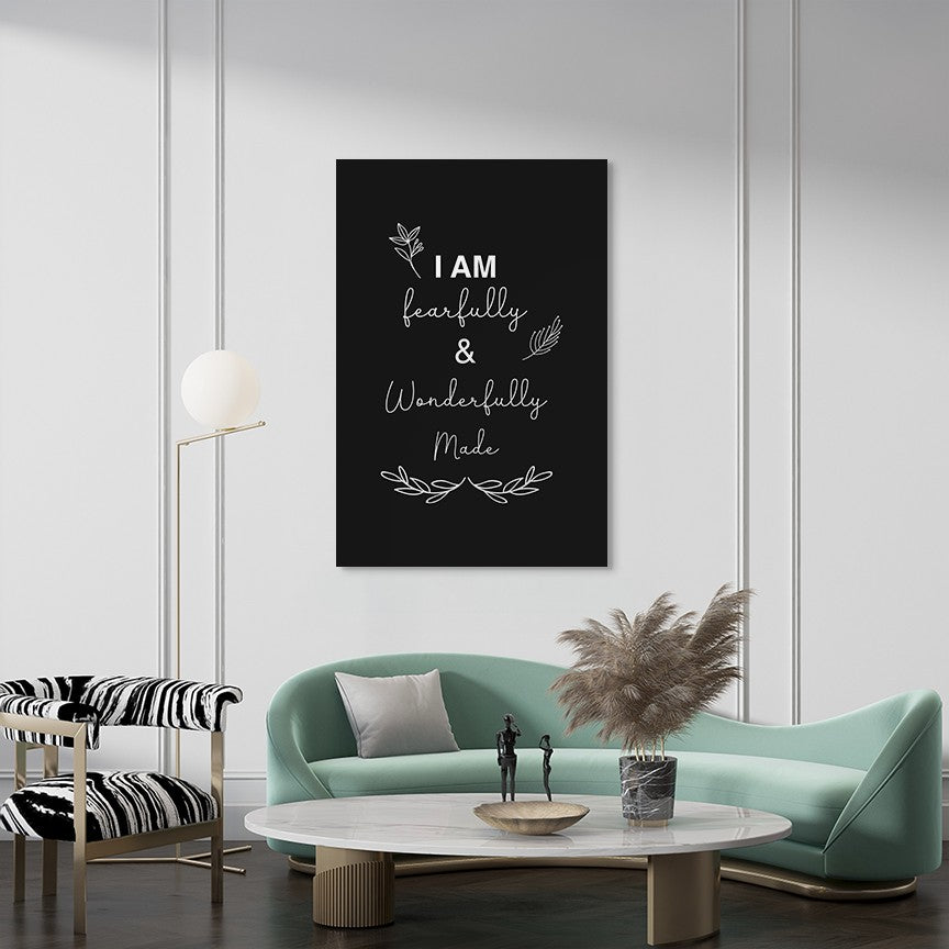 I am fearfully & wonderfully made