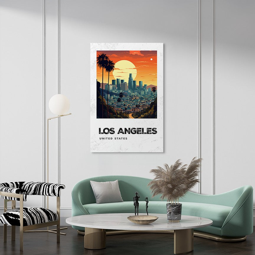Los Angeles united states Wall Art