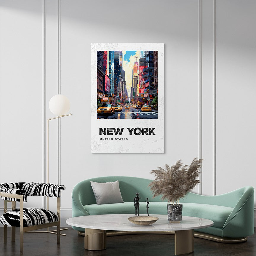 New York united states Wall Art
