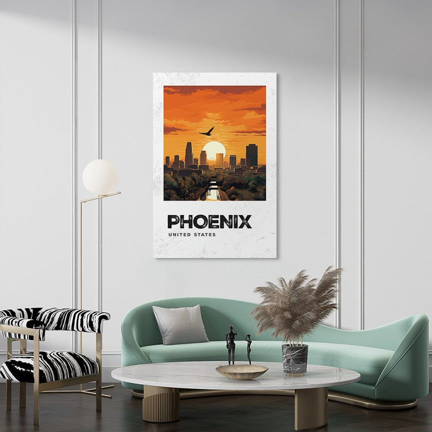 Phoenix United States Wall Art