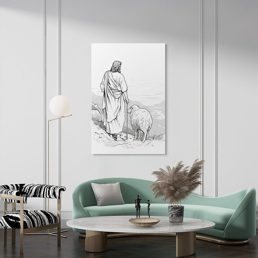 Jesus, Our True Shepherd Wall Art