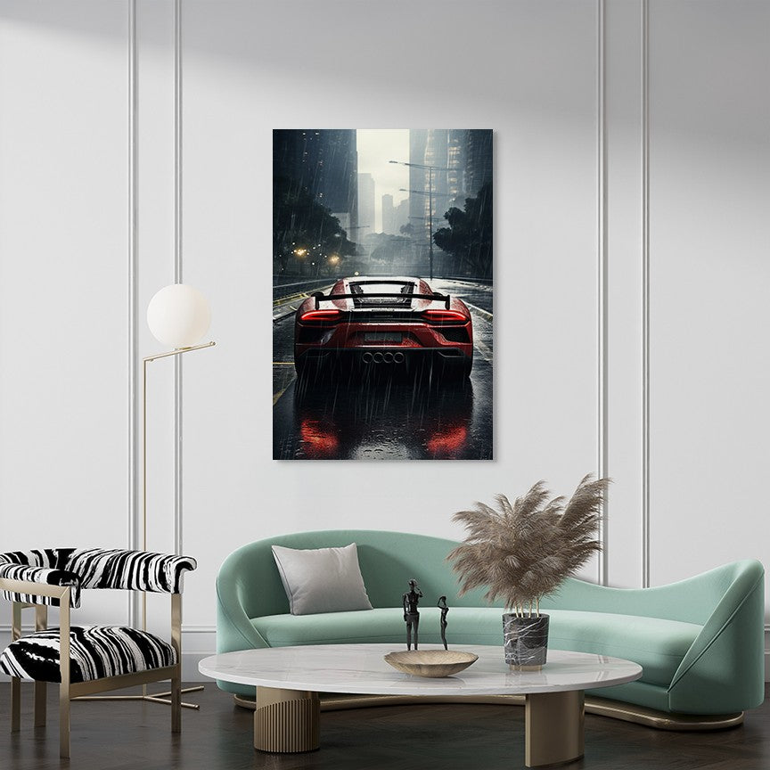 Velocity Unleashed Supercar Wall Art
