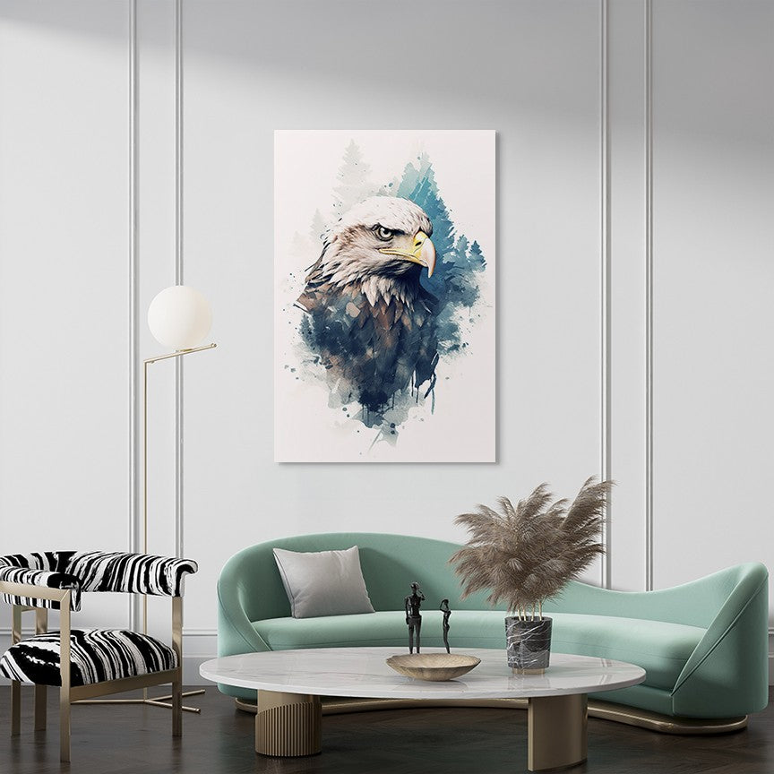 Fierce Looking Eagle Wall Art