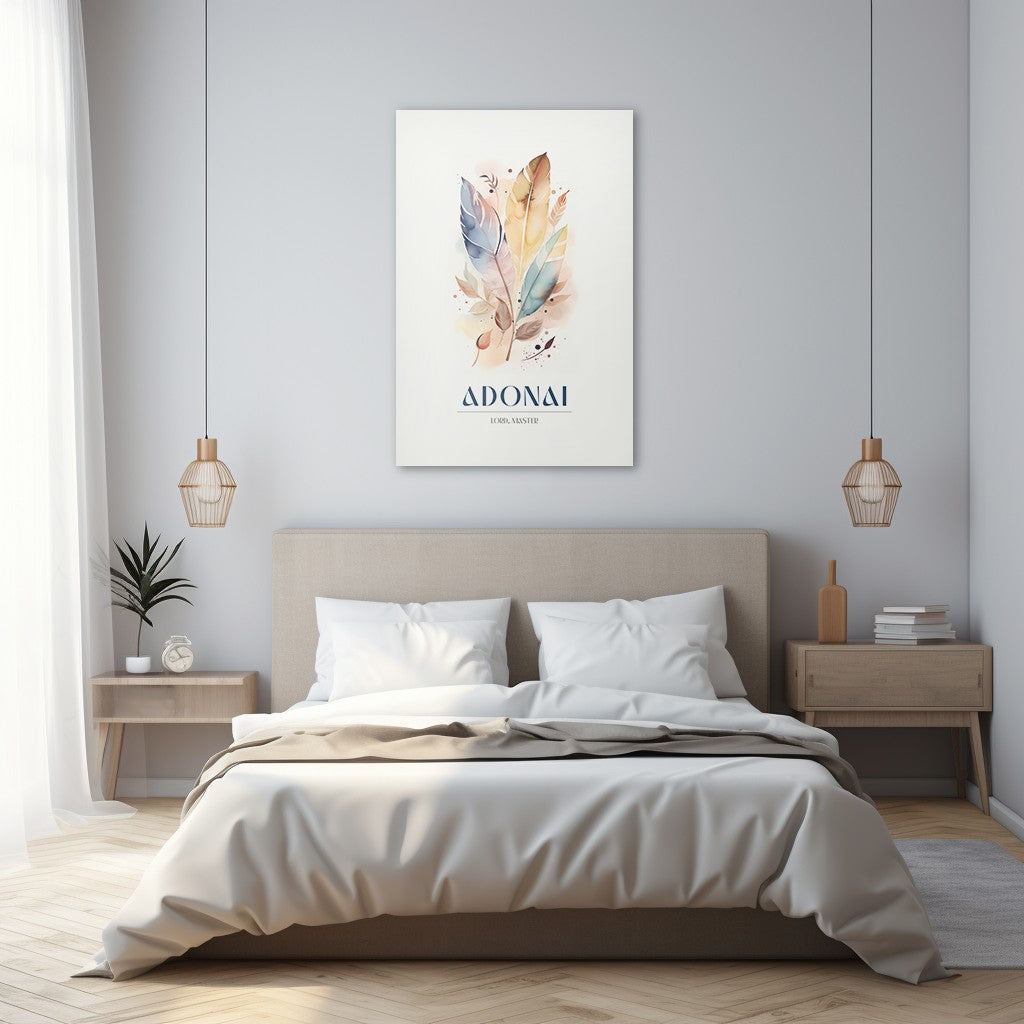 Adonai wall art