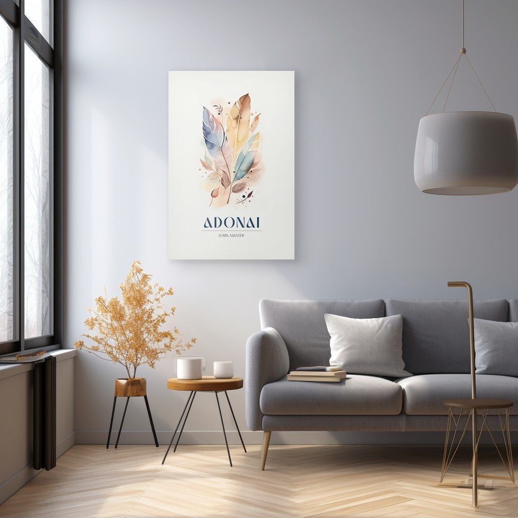 Adonai wall art