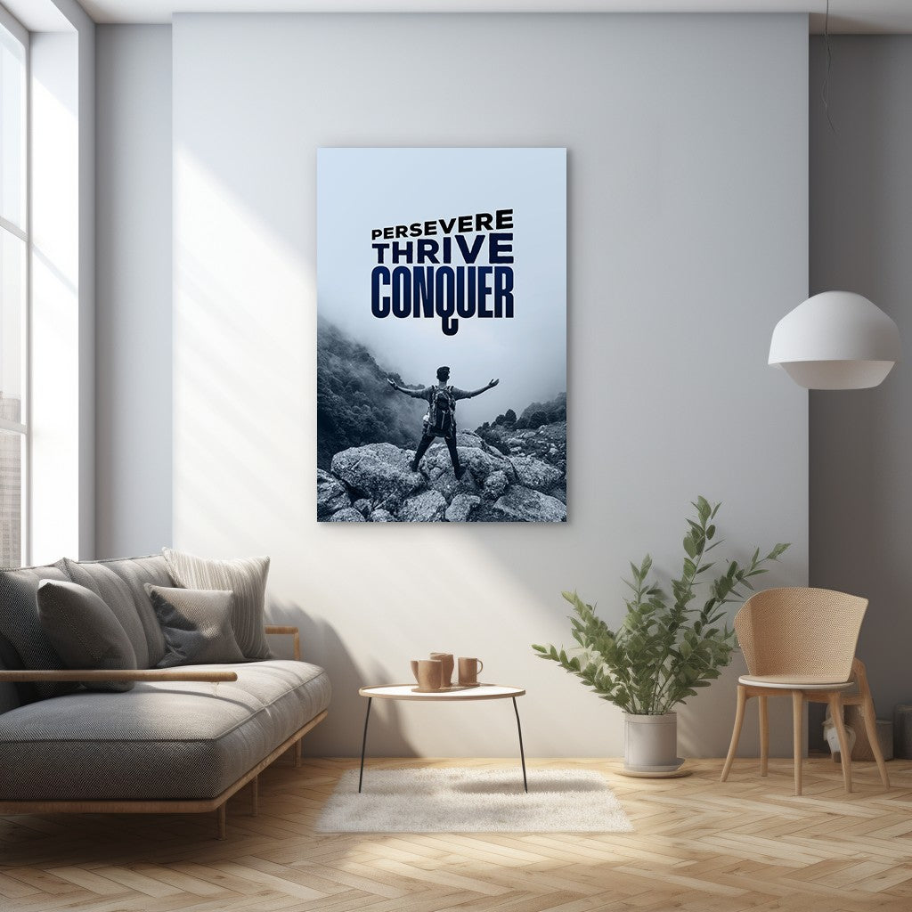 Persevere Thrive Conquer