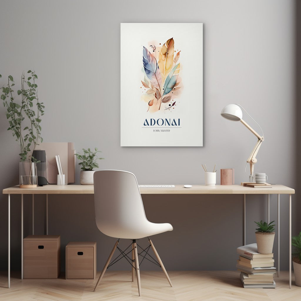Adonai wall art