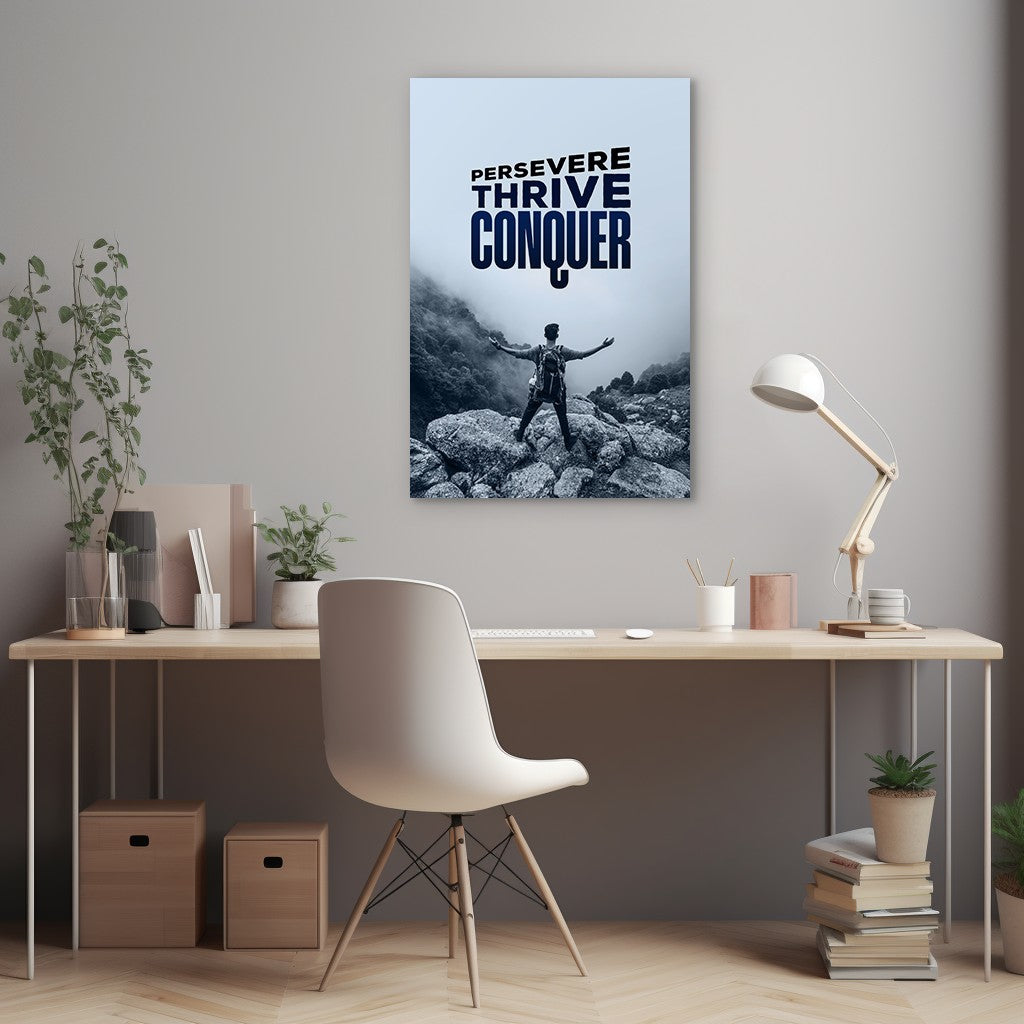 Persevere Thrive Conquer