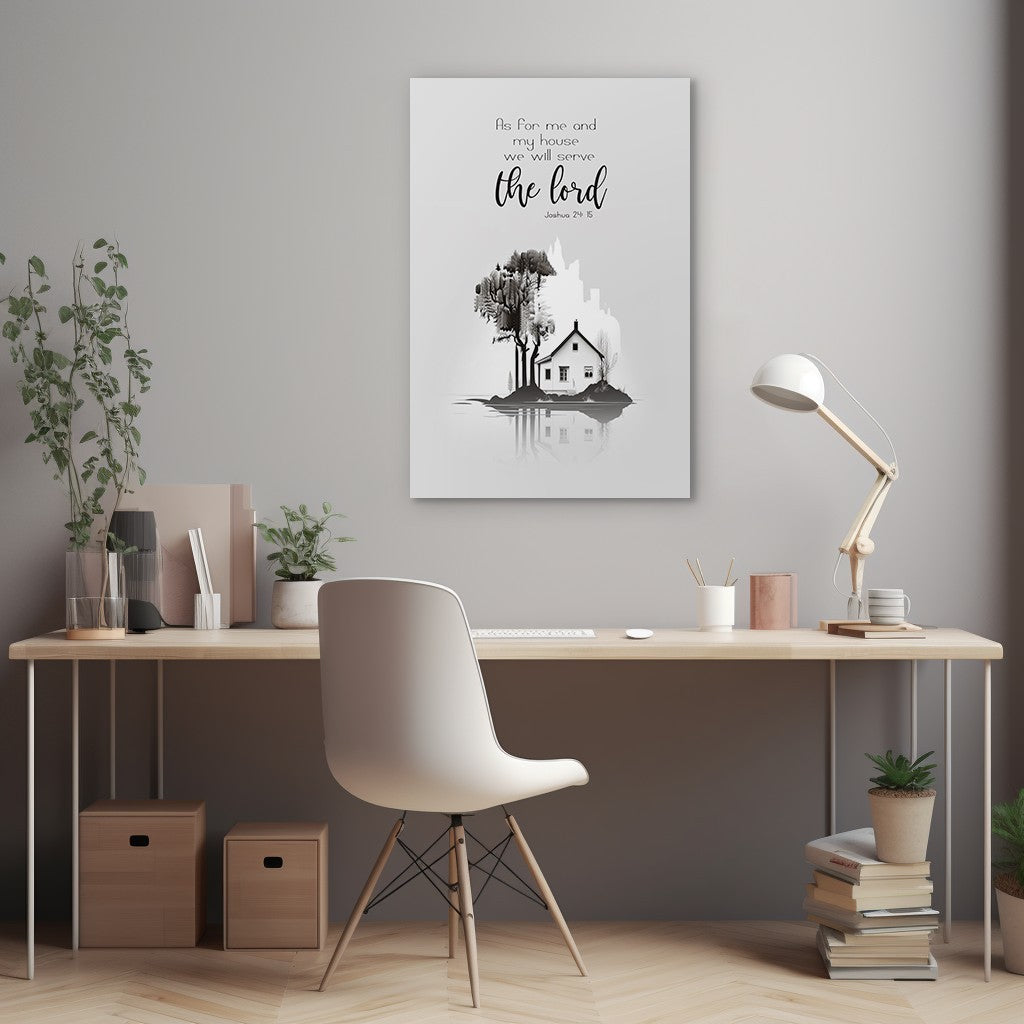 Joshua 24:15 - As for me and my house we will serve the lord. - 2