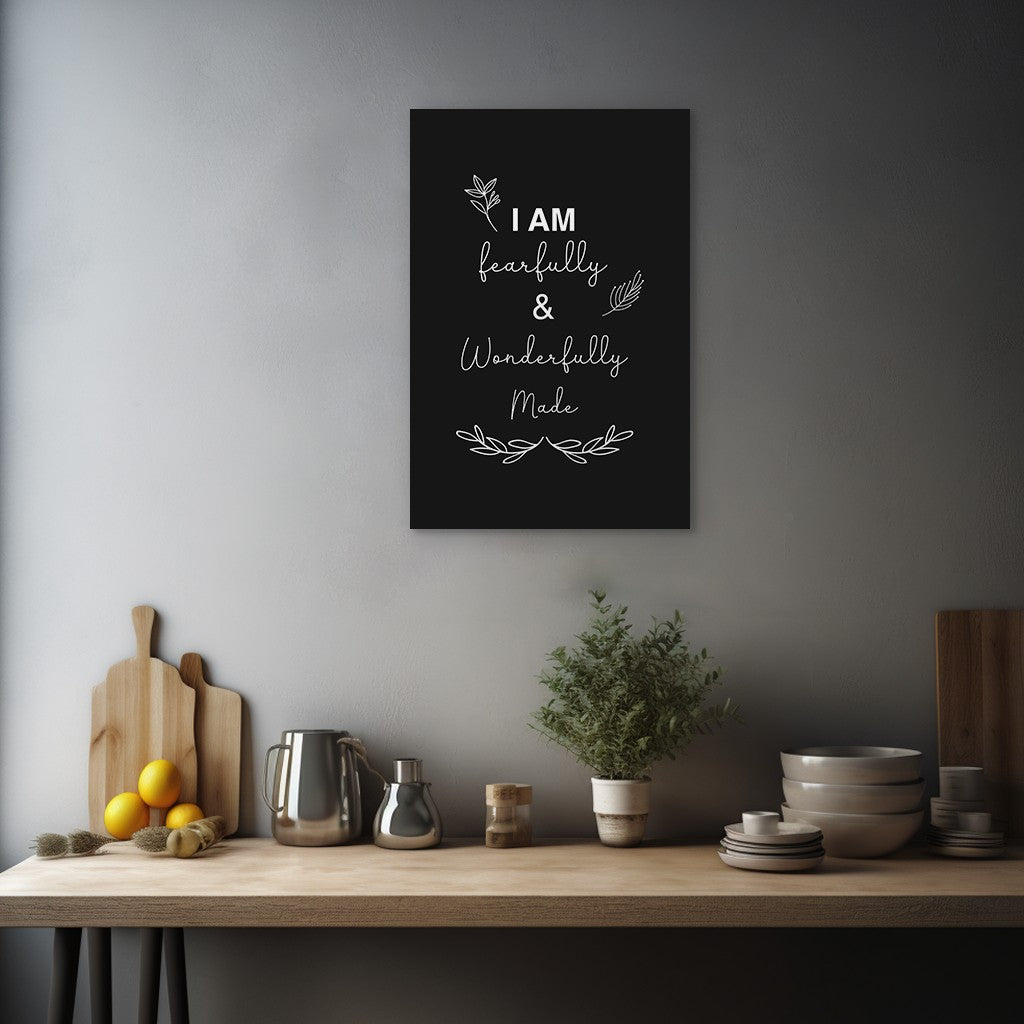 I am fearfully & wonderfully made
