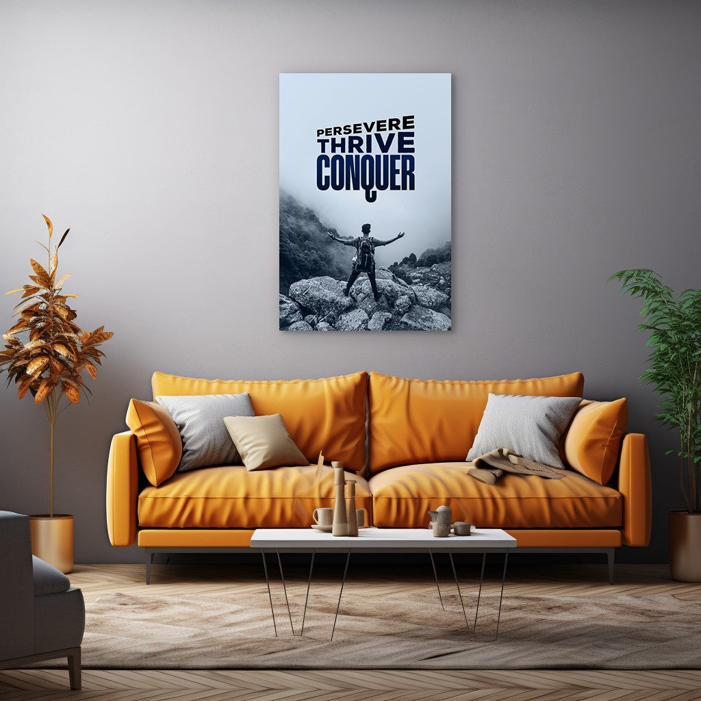 Persevere Thrive Conquer