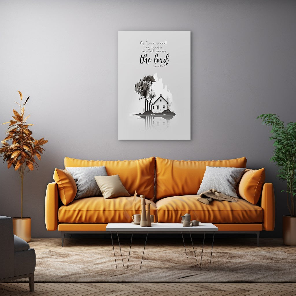 Joshua 24:15 - As for me and my house we will serve the lord. - 2