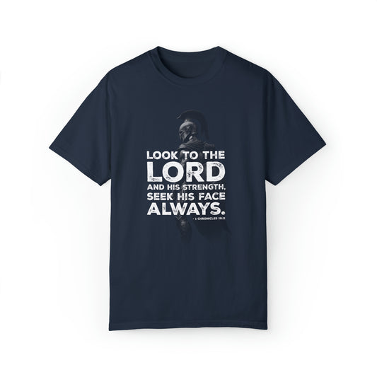 Look to the Lord | Unisex Garment-Dyed T-shirt