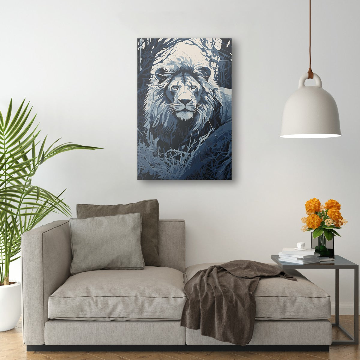 Lion's Spirit Wall Art
