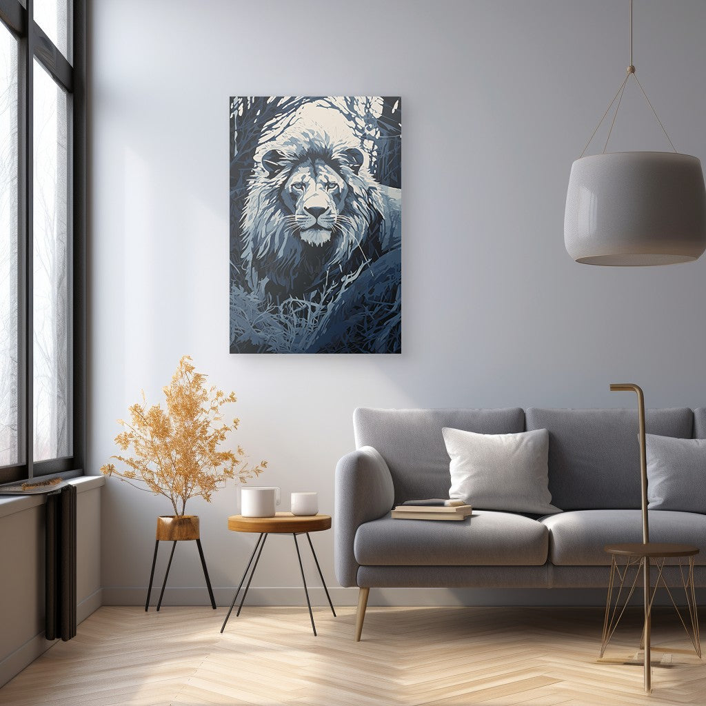 Lion's Spirit Wall Art