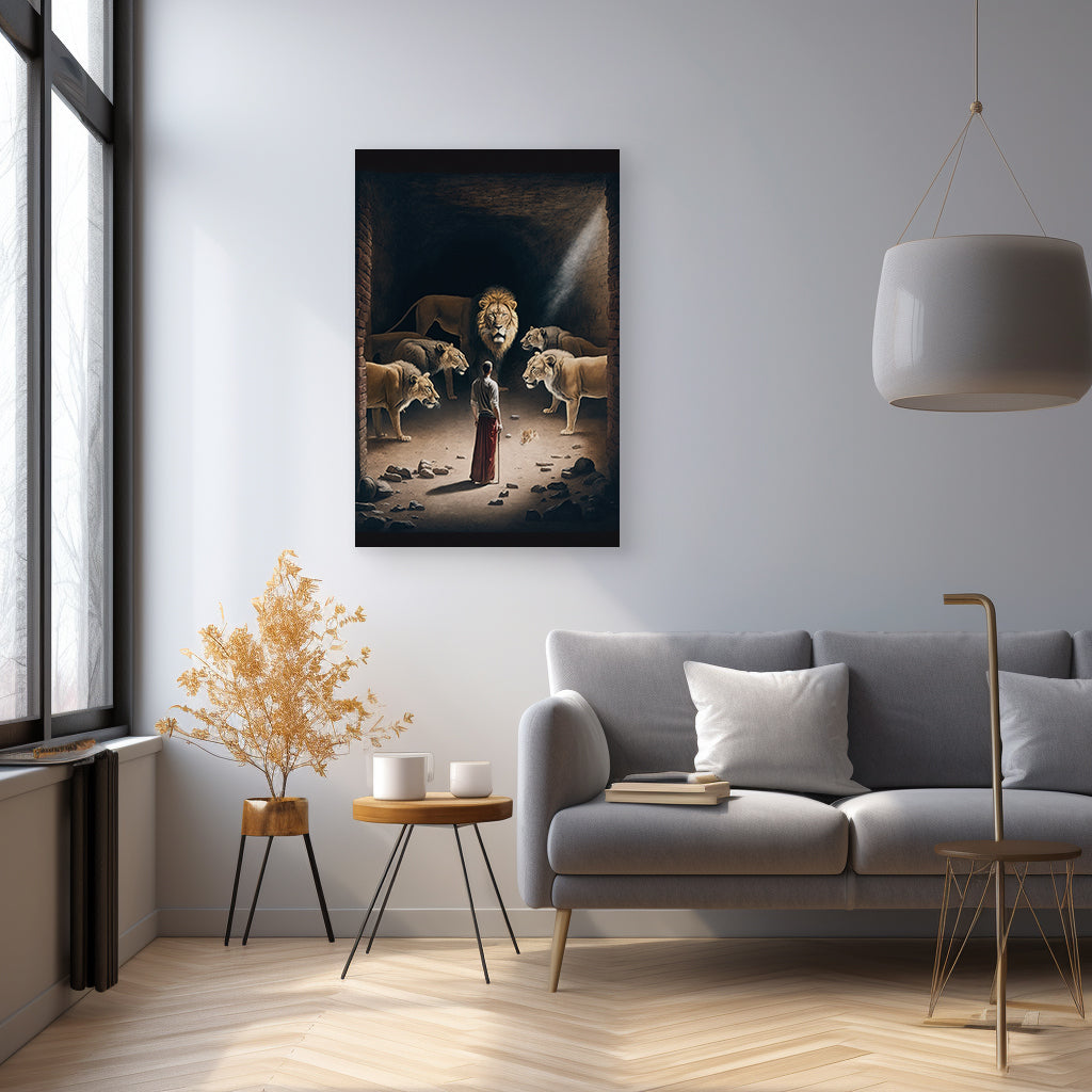 Daniel in the lion's den