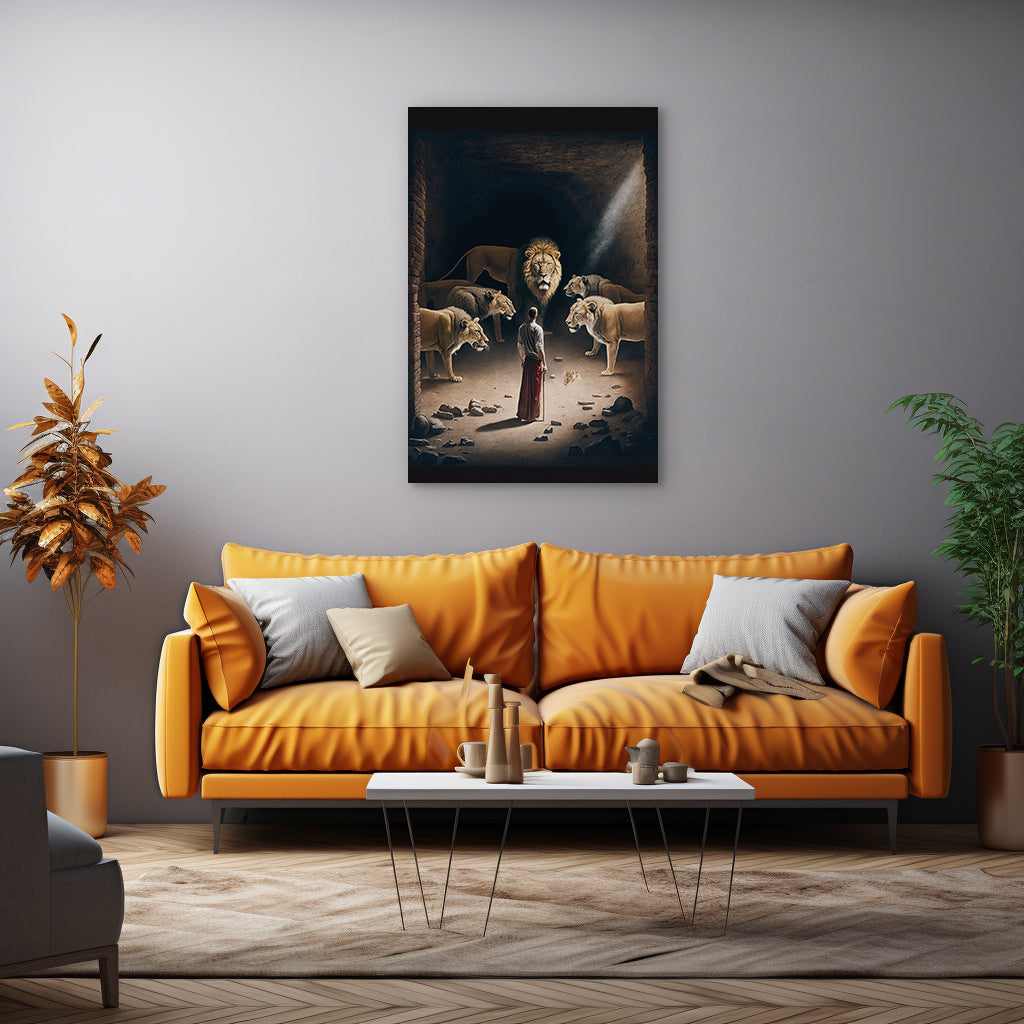 Daniel in the lion's den