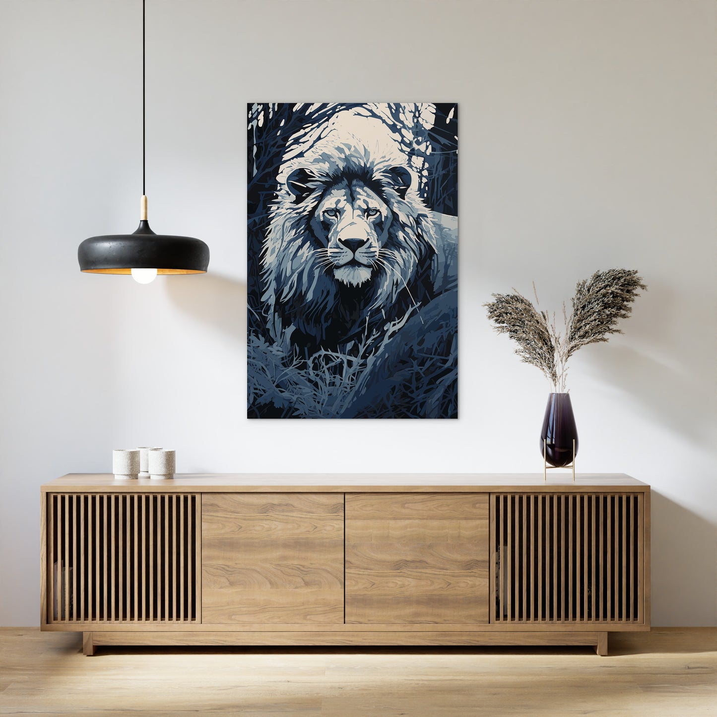 Lion's Spirit Wall Art