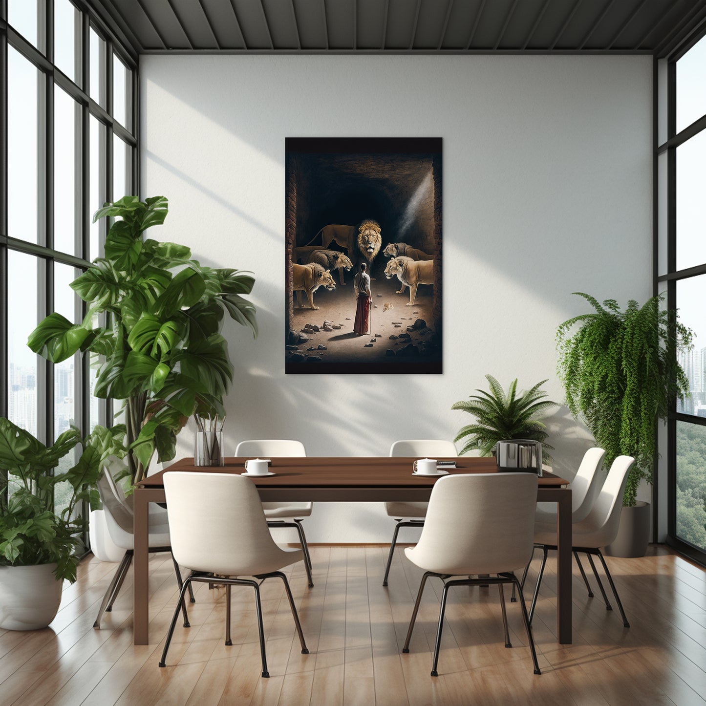 Daniel in the lion's den